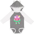 thumbnail image 3 of Inktastic Cute Watermelon with Sunglasses Boys or Girls Long Sleeve Baby Bodysuit, 3 of 5