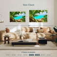 thumbnail image 4 of Elephant Stock Seychelles Scenery Wall Art - Horizontal Canvas Wall Art - Living Room Wall Decor - Beach Canvas - Beige And Green Decor - 45" x 30", 4 of 8