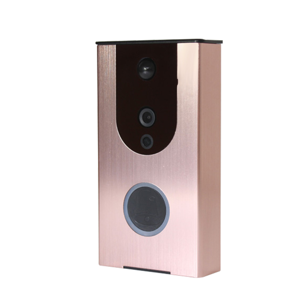 Battery Powered WiFi Video Doorbell Camera Wireless Doorbell Camera With Built in 8G Card