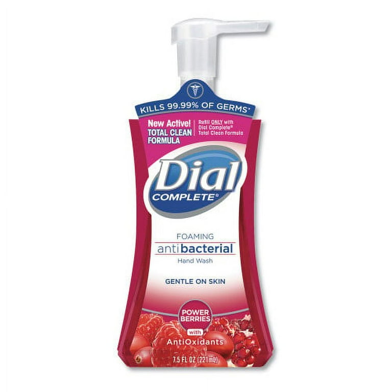 Antibacterial Foaming Hand Wash, Power Berries, 7.5 oz Pump Bottle, 8/Carton Antibacterial Foaming Hand Wash, Power Berries, 7.5 oz Pump Bottle, 8/Carton