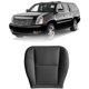 thumbnail image 3 of Cojín de asiento de cuero sintético del lado del conductor del coche Funda de asiento inferior para Escalade 2007-2014 Negro, 3 of 5