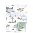 thumbnail image 2 of Manta de Peluche Hudson Baby Dinosaurio 76x102 cm Suave y Acogedora, 2 of 2