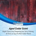 thumbnail image 3 of Refresh Your Car! Aged Cedar Mini Diffuser Car Air Freshener - 2 Count, 3 of 7
