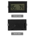 thumbnail image 3 of UPOUART 4Pack Mini Thermometer Hygrometer Plastic Black Room Thermometer for Indoor Temperature, 3 of 6