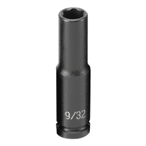 Grey Pneumatic 1/4" Surface Drive x 9/32" Deep  Socket