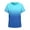&&-Sky Blue561, variant on Kiijoy Boy's Gradient Short Sleeve Rash Guard Stretch Quick Drying Swim Shirt, Sizes 3-12