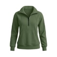 thumbnail image 7 of POROPL Sweatshirts for Women,Half Zip Pullover Oversized Fleece Sweatshirt Casual Long Sleeve with Pockets, 7 of 7
