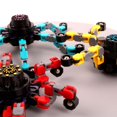 thumbnail image 3 of 3pcs Niños Deformable Alivio del Estrés Dedo Mecánico Gyro Robot Juguete Tmvgtek libre de BPA, 3 of 6