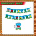 thumbnail image 2 of Pancarta de feliz cumpleaños de Super Mario, decoración para fiesta, bandera de Mario, pancarta para baby shower, regalos para niños, suministros de decoración para fiestas, 2 of 5