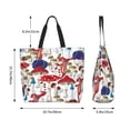 thumbnail image 5 of Kdxio Colorful Mushrooms (2) Casual Tote Bags Women Big Capacity Shoulder Bag for Women Travel Shoulder Bags Handbags, 5 of 8