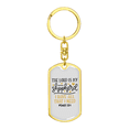 thumbnail image 4 of I Have All I Need Christian Stainless Steel or 18k Gold Premium Swivel Dog Tag Keychain, 4 of 16