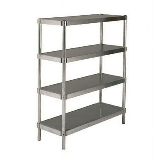 Prairie View N246036-4 Complete 4 Tier Shelving Units- 60 x 24 x 36 in.