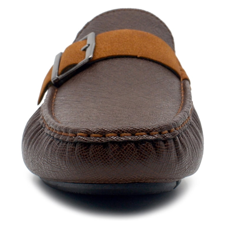 AKADEMIKS MENS DOVER DRIVING SHOES MEMORY FOAM SOLE  display picture 1