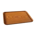 thumbnail image 3 of Bandeja para servir, bandeja rectangular, bandeja de almacenamiento multifuncional para tabla de queso, bandeja para mesa de café para desayuno, plato L, 3 of 8