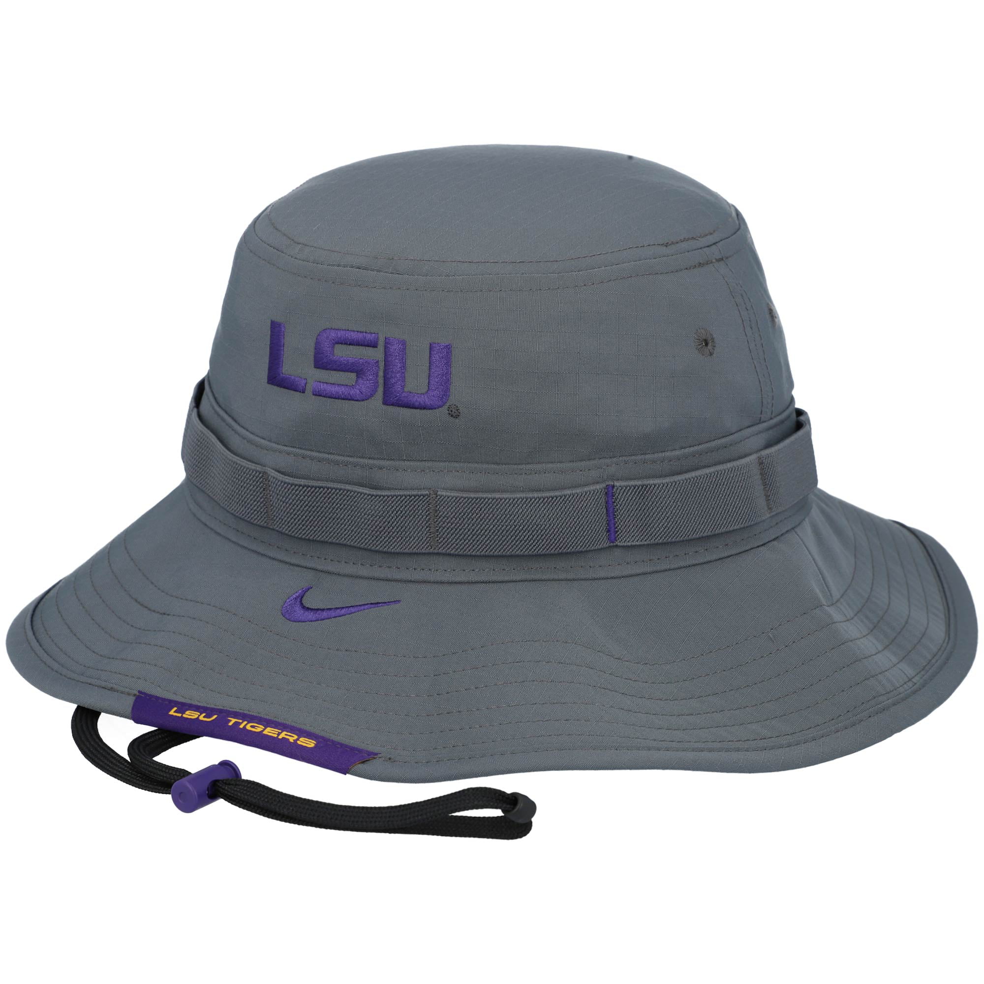 LSU Tigers Nike Sideline Performance Bucket Hat - Gray - Walmart.com