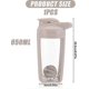 thumbnail image 2 of Protein Shaker Bottle,Shaker for Protein Shakes 650 ml With Mixer Ball BPA Free Leak-proof Shaker Bottle For Protein Powder, 2 of 5