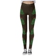 thumbnail image 3 of WILLBEST Leggings con Estampado de Árbol de Navidad para Mujer, Pantalones de Yoga Festivos, Ajustados, Ropa Deportiva, Mallas Cómodas para Entrenar Extra Grande, 3 of 4