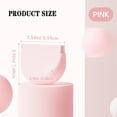 thumbnail image 2 of XDLHWP Étui de Retenue avec Trous d'Aération, Silicone Portable Mince Mignon Support de Retenue Compatible avec Invisalign, Étui de Protection Buccale de Nuit, avec Outil pour Retirer le Retenue, à Mâcher et Brosse, Rose (1 Paquet), 2 of 6