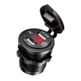 thumbnail image 4 of Adaptador de cargador de coche con doble puerto USB e interruptor táctil Rojo, 4 of 9