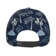 thumbnail image 6 of Daiia Hawaii Palms print Baseball Cap Men Women Golf Dad Hat Adjustable Original Classic Low Profile Hat Unconstructed Plain Cap, 6 of 9
