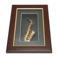 thumbnail image 3 of Instrument Ornament,Mini Saxophone Vivid Attractive Mini Saxophone Miniature Music Mold Custom Engineered, 3 of 9