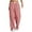 Red, variant on Jalioing Summer Pajama Pants for Women Elastic Waist Loose Plaid Lounge Pants with Pocket Casual Sleepwear
