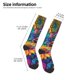 thumbnail image 2 of Balery Psychedelic Sunflowers Calcetines novedosos Calcetines deportivos Calcetines hasta la rodilla Calcetines de algodón Calcetines originales y geniales, 2 of 6