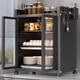 thumbnail image 2 of Armario de almacenamiento de cocina moderno, escurridor multifunción para prevención de polvo, aparador, muebles de cocina, Armário Cozinha FYS, 2 of 4