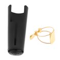 thumbnail image 3 of Dalazy Alto Saxophone Ligature with Cap for Woodwind Instrument Parts, 3 of 9