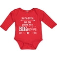 thumbnail image 3 of Inktastic So I'm Little, but I'm Going to Be a Big Brother Boys Long Sleeve Baby Bodysuit, 3 of 5
