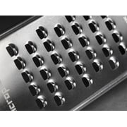 Microplane Gourmet Series Extra Coarse Grater – Stainless Steel Kitchen Tool for Hash Browns, Coleslaw, and Cheese with Soft-Touch Handle