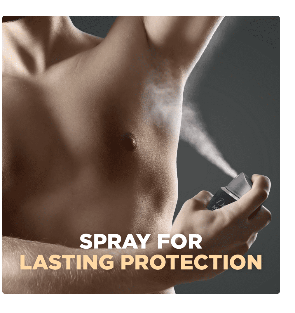 Dove Men+Care Sports Care Tough on Sweat Powerful Sweat and Odor Protection Non-Irritating Antiperspirant Dry Spray