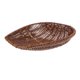 thumbnail image 3 of Cesta de pan de ratán sintético de plástico, cesta tejida para servir alimentos, bandeja para exhibir frutas, cesta de almacenamiento multiusos para cocina y restaurante., 3 of 5
