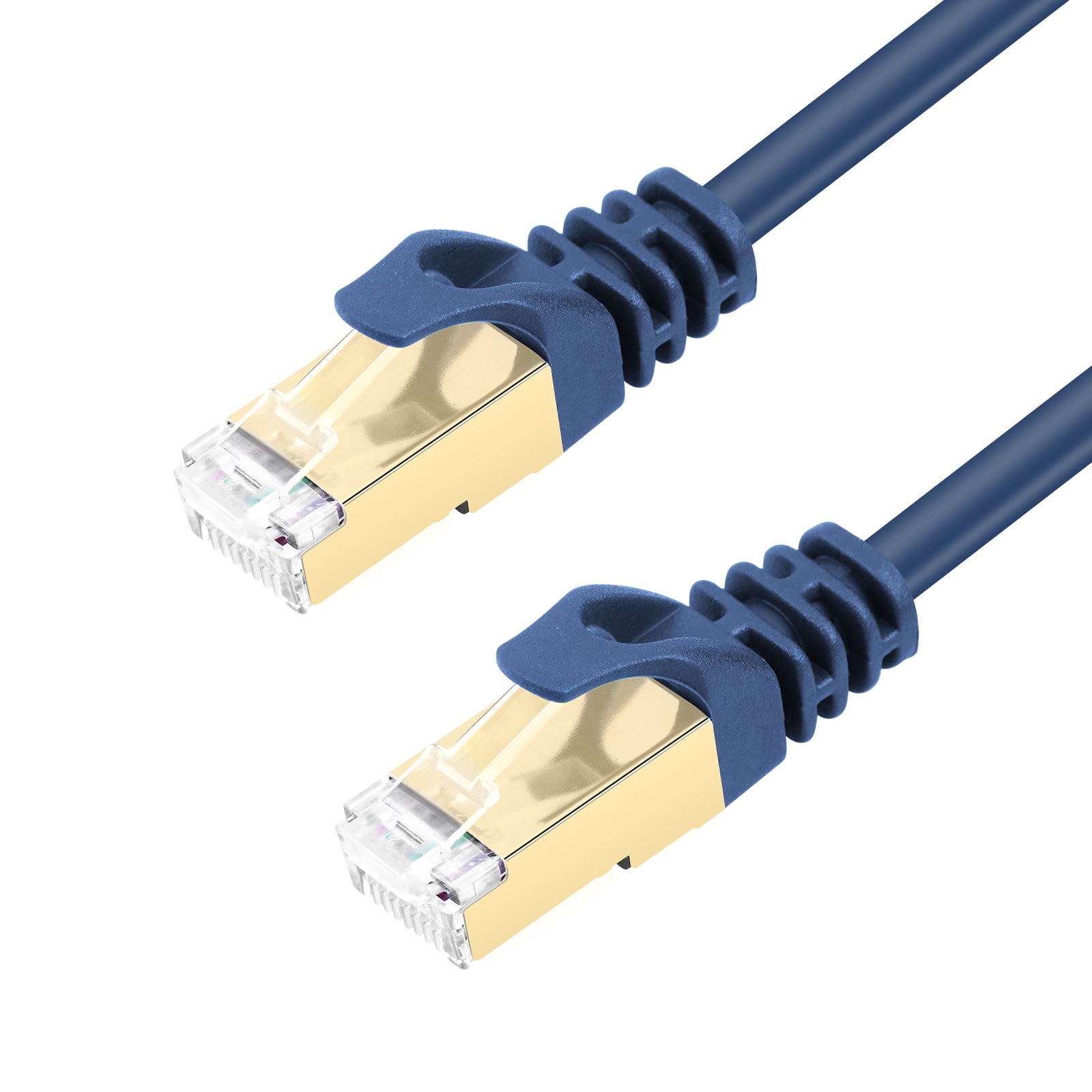 Cat8 Ethernet Cable, Fast Speed Flat Gigabit Networking Cable, 40Gbps 2000Mhz Internet Patches Cord for Router