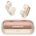thumbnail image 1 of Auriculares inalámbricos Bluetooth Monster con clip y cancelación de ruido IPX5, 1 of 7