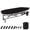 Black, variant on 14FT  Waterproof Jon Boat Cover, 420D Heavy Duty Trailerable Jon Boat Cover UV Resistant Marine Grade Reinforced Black