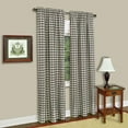 thumbnail image 2 of Buffalo Check Gingham Window Panel Single - 42" x 84" - 6 Colors, 2 of 7