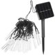 thumbnail image 2 of Inteprter LED de 5M y 20LED, cadena de luz de plástico Solar, cadena LED brillante impermeable para decoración de fiesta de boda de Año Iluminación navideña color cálido Inteprter HA002455-02, 2 of 6