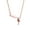 Rose Gold, variant on Naierhg Fashion Women Wine Bottle Cup Faux Inlaid Pendant Necklace Jewelry Gift