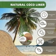 thumbnail image 5 of 30 Inch 3 Pack Trough Liners, Coconut Coir Fiber for Wall Basket , Window Box Liners, Garden Planter Baskets, 5 of 5