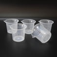 thumbnail image 2 of Laboratorio de Plástico shamjiam 25 Ml Paquete de 5 Tazas de Precipitados taza medidora, 2 of 5