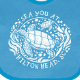 thumbnail image 4 of Inktastic Sea You at Hilton Head, Sc Boys or Girls Baby Bib, 4 of 4