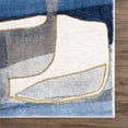 thumbnail image 4 of Abani Rugs Regal REG130A Blue Grey Asymmetric Circles Area Rug 5'3" x 7'6" - Grey, 4 of 5