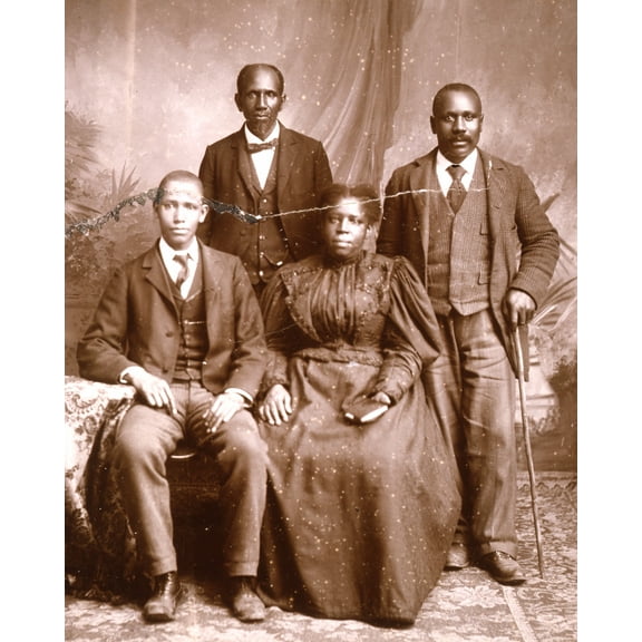 Print: Officers Of Tobacco Trade Union, Petersburg, Va., circa 1899