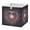 Heart-Shaped, variant on Fabric Storage Bins Foldable Cube For Home Organization Baskets Pattern Of Small Skiers