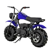 Massimo Minibike MB200S 7.5HP 196cc 4 Stroke, Gas Powered Mini Bike Motorcycle - Blue