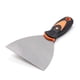 thumbnail image 1 of Cuchillo de masilla de 5 pulgadas, acero con alto contenido de carbono, dureza estupenda, PP TPR, mango cómodo, cuchillo para grabar en pared, 1 of 8