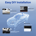 thumbnail image 5 of Dash Cam Front and Rear, 3 Channel Dash Cam, 1080P Dash Camera for Cars, Built-in Wi-Fi, Night Vision, Loop Recording, 5 of 11