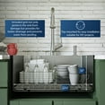 thumbnail image 2 of Karran Usa WST-20-PK1 Elite Workstation 25" Drop In Single Basin Stainless Steel Kitchen, 2 of 6