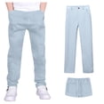 thumbnail image 4 of School Uniforms For Boys Straight Pants With Pockets Pull On Chino Pants Stretch Pants Multicolor Uniform Pants For Boys Back To School Outfits For Boys Boys Pants Size 14-15 Years, 4 of 5